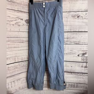 Vintage Bogner Ski Pants Womens Sz 8 Softshell Blue Cotton Blend lined Stretch‎